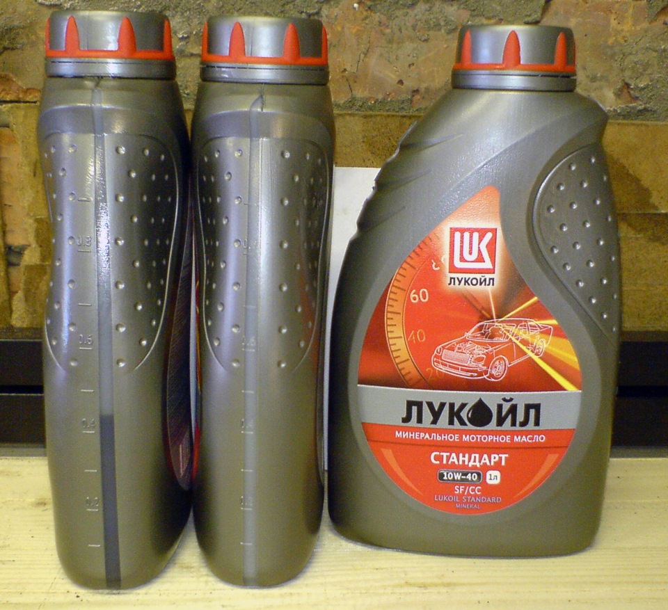 Наименование и объем залитого масла — Lada Granta