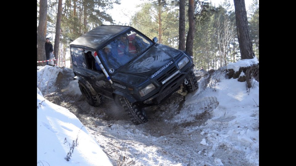 Щекотливый момент! — Suzuki Escudo (1G)