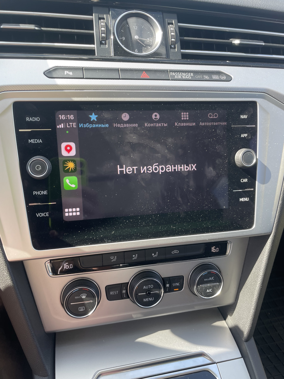 Carplay — Volkswagen Passat Variant (B8)