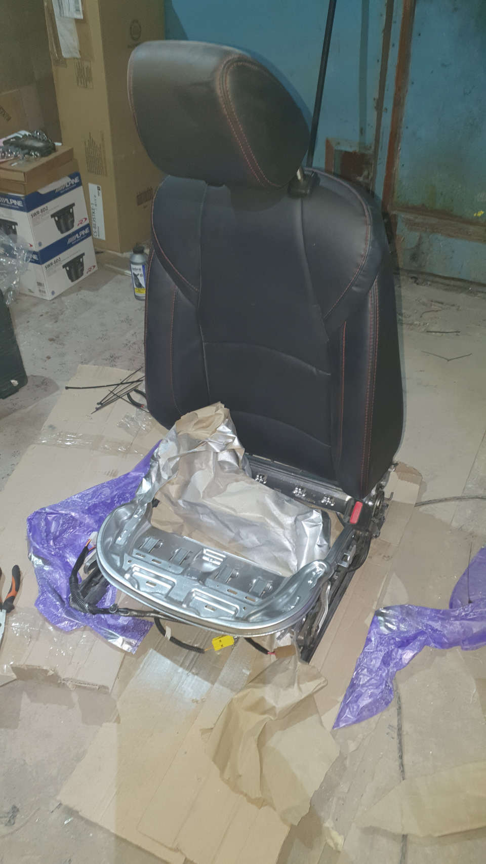После покраски — Mazda 3 (3G) BM