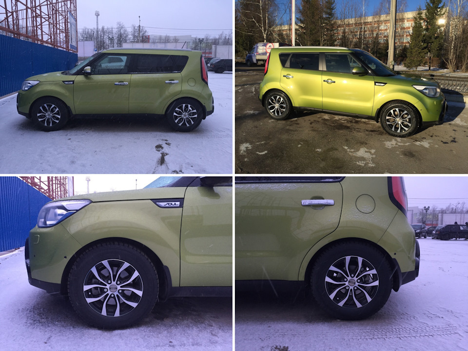Фото с Drive2, автор kusemono: KIA SOUL на колесах 215/65 R16 — KIA Soul EV (2G)