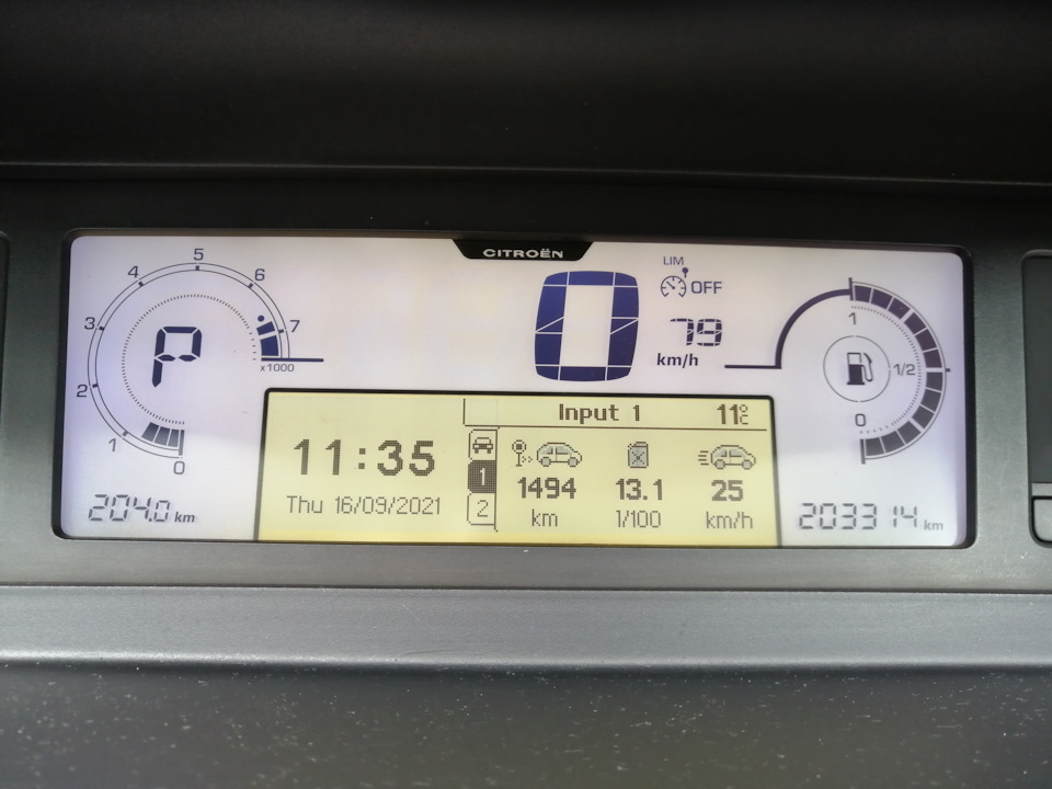 Фото в бортжурнале Citroen C4 Picasso (1G)