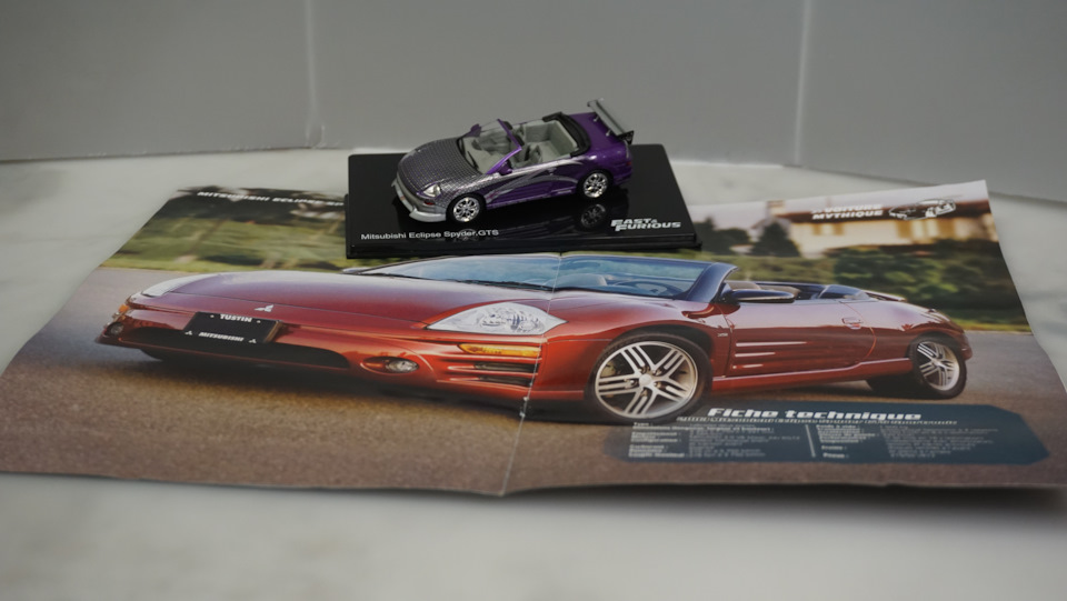 1:43 Mitsubishi Eclipse Spyder GTS 2003 Fast & Furious (Форсаж