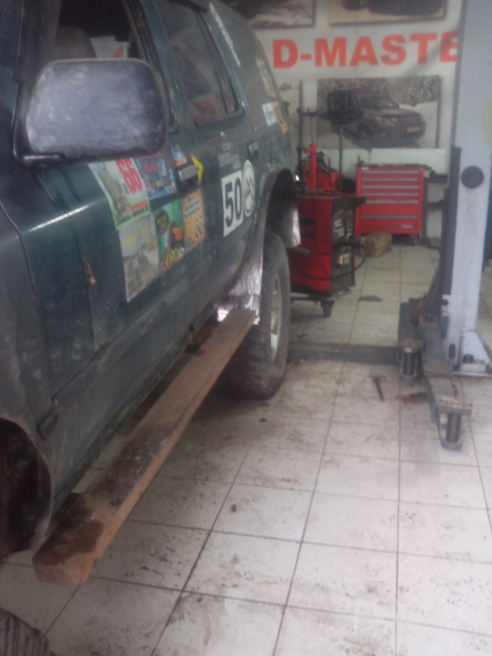 Новый расширитель слева — Toyota 4Runner (2G)