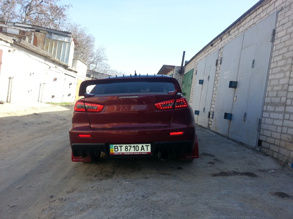 Фото в бортжурнале Mitsubishi Lancer Evolution X