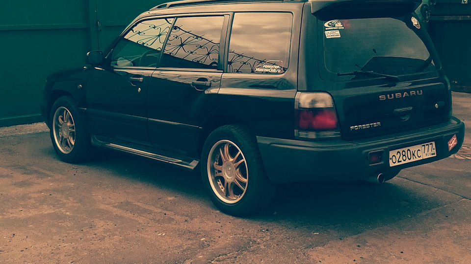 Subaru Forester Черный самурай