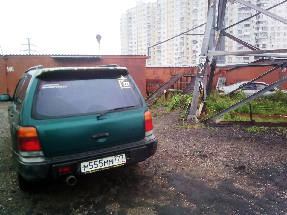 А нам точно туда? — Subaru Forester (SF)