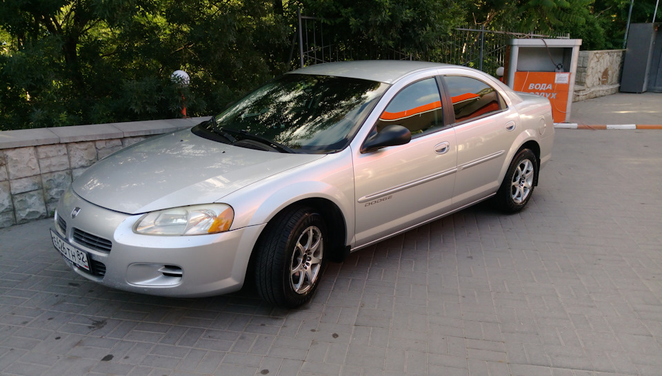 После мойки и чернения колес. — Dodge Stratus (2G)