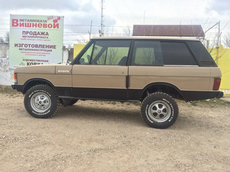 Фото в бортжурнале Land Rover Range Rover (1G)