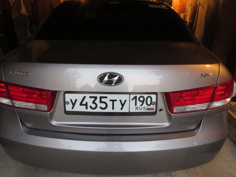Фото в бортжурнале Hyundai Sonata V (NF)