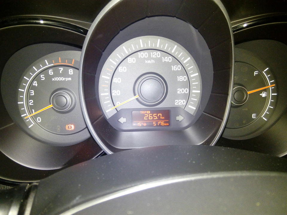 Photo from the logbook KIA Rio (3G)