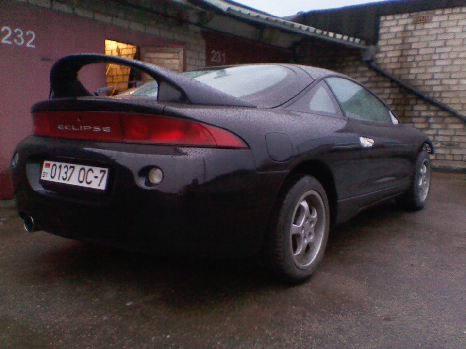 Ну а так мы пока выглядим)) — Mitsubishi Eclipse (2G)