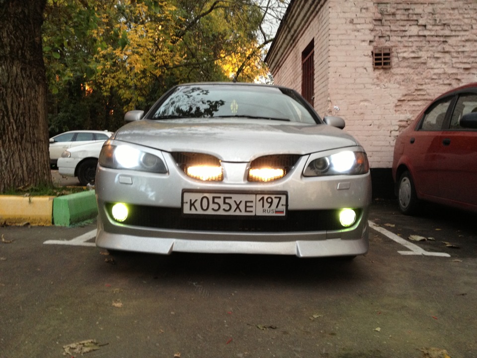 Гобариты туманки туманки — Nissan Almera II (N16)