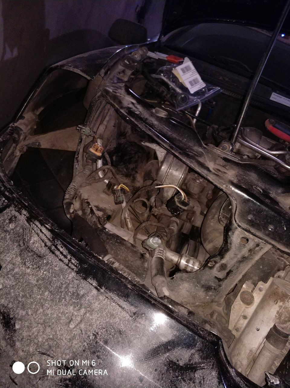 Снял фару — Opel Astra G Coupe