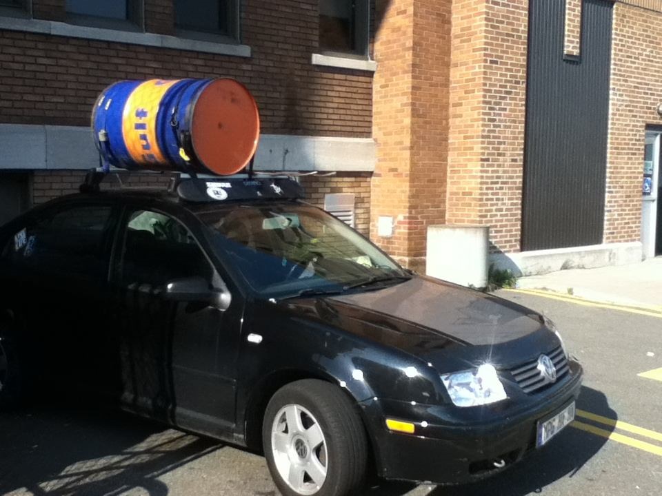 Old time canoeing and divers car rack — DRIVE2
