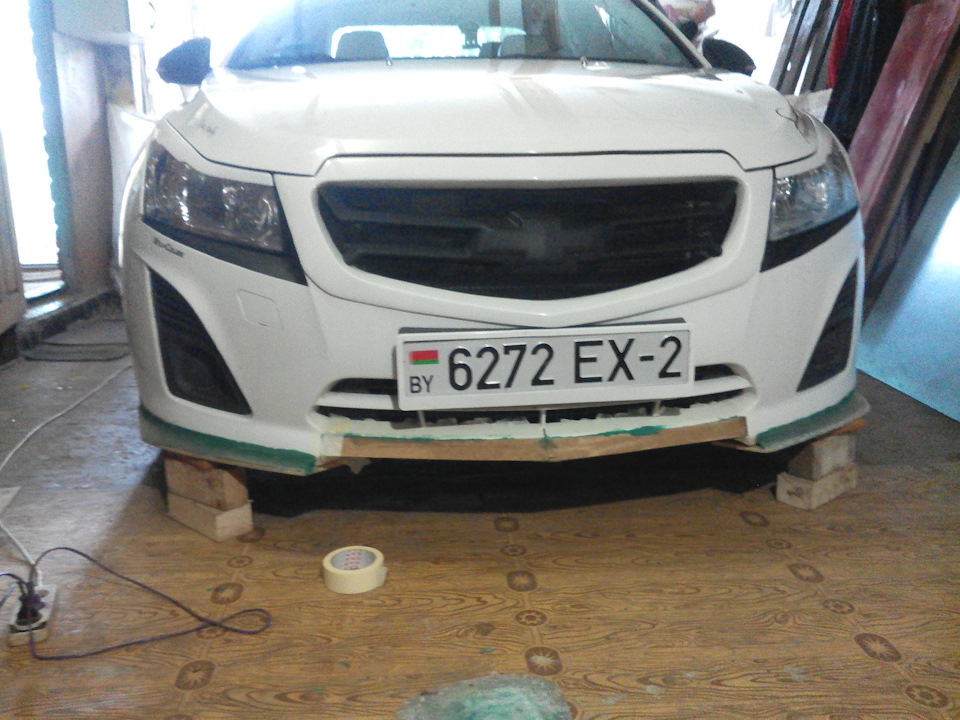 начинает приобретать очертания. — Chevrolet Cruze (1G)