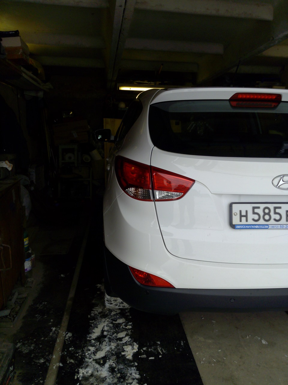 Левая задняя часть — Hyundai ix35