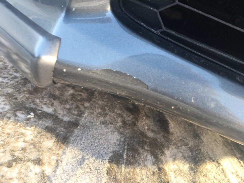 краска откололась ска — Honda Accord (8G)