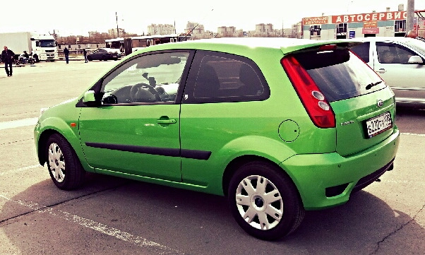Фото в бортжурнале Ford Fiesta (Mk V)