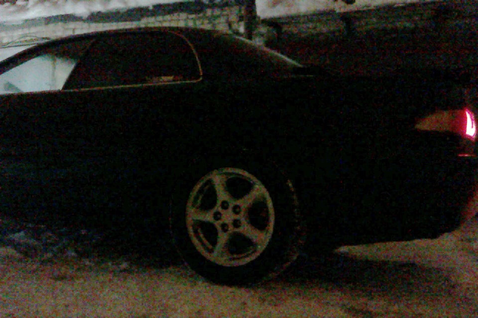 Правда пока только при помощи ямки))) — Toyota Carina ED (3G)