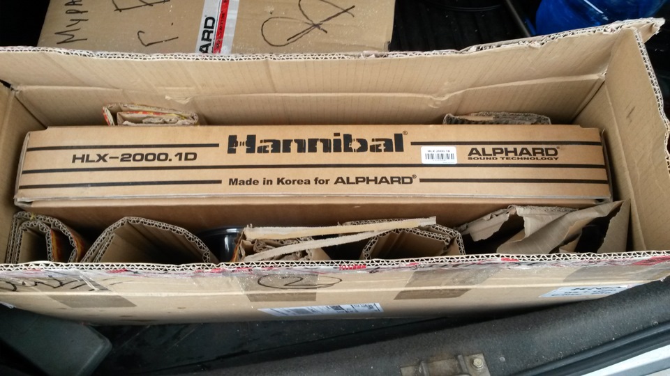Hannibal HL-15X + Hannibal HLX-2000.1d — Lada Приора седан бензин