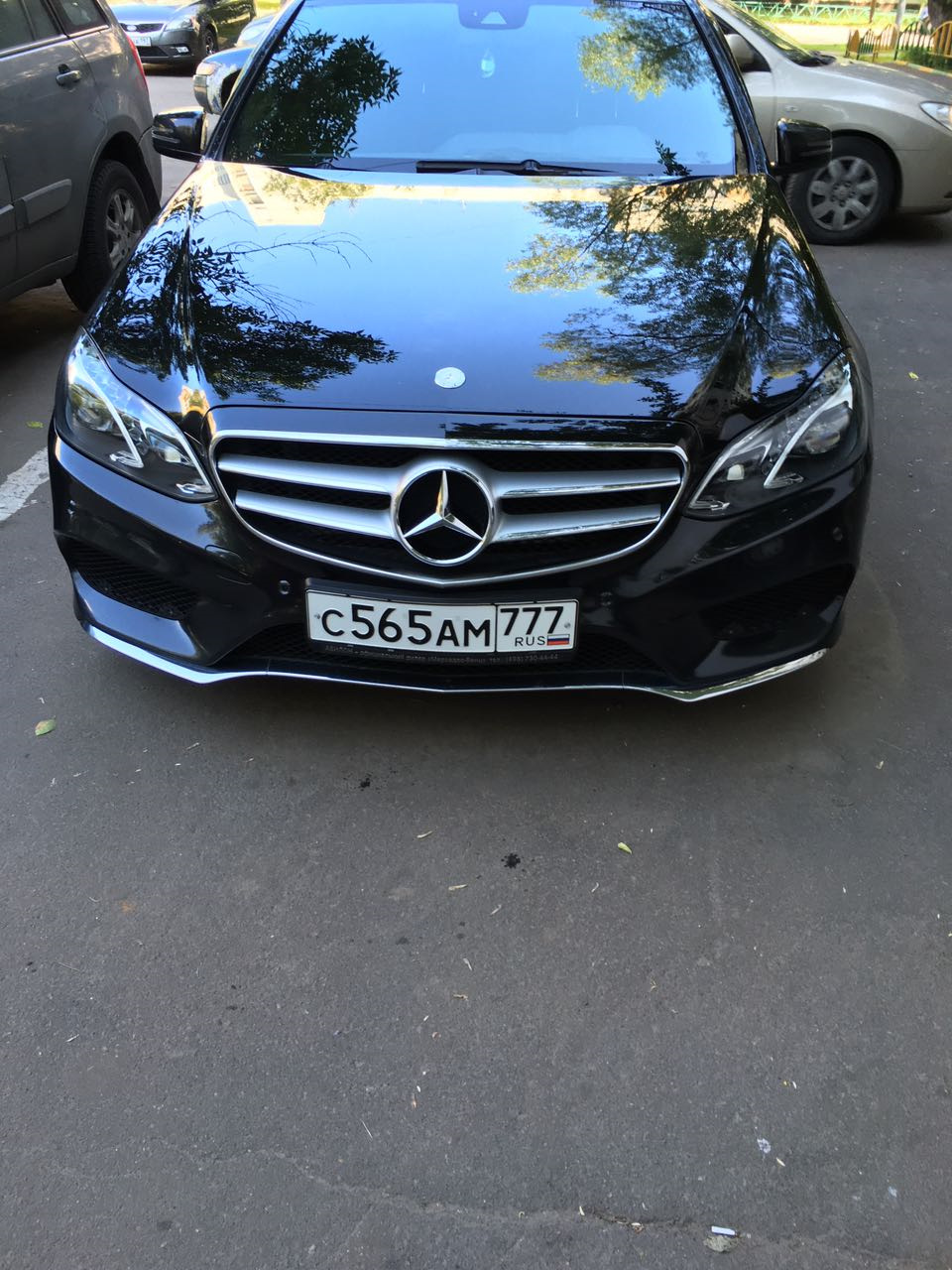 Фото в бортжурнале Mercedes-Benz E-Class (W212)