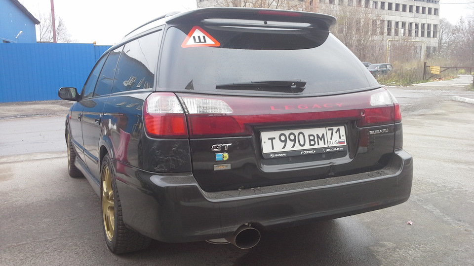 С новым бампером — Subaru Legacy (BE/BH/BT)