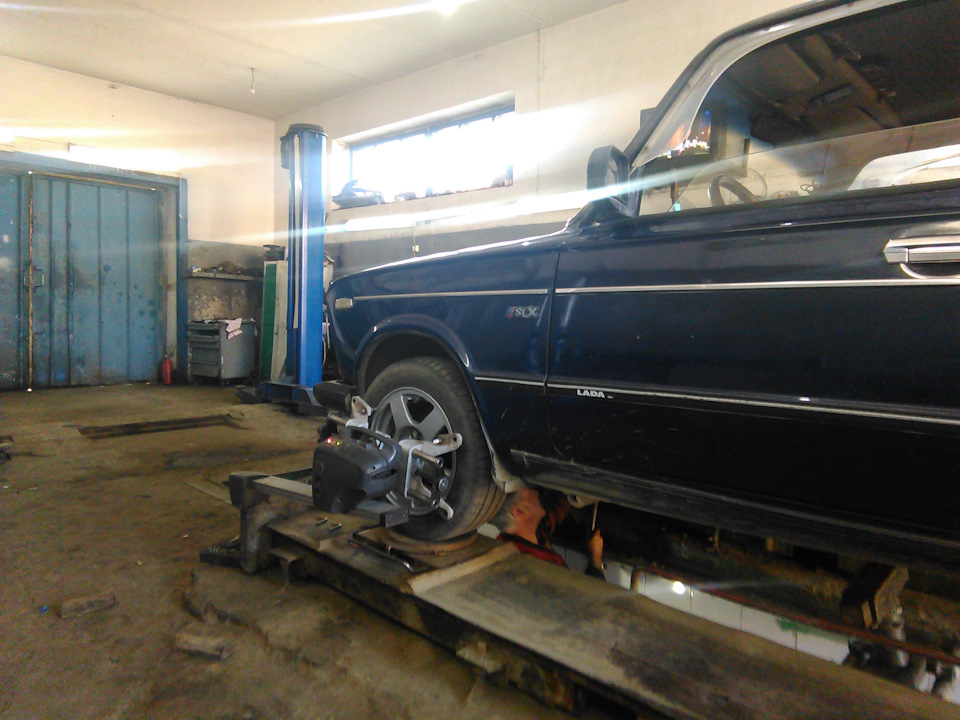 Сход развал, отдал 600р. — Lada 2106