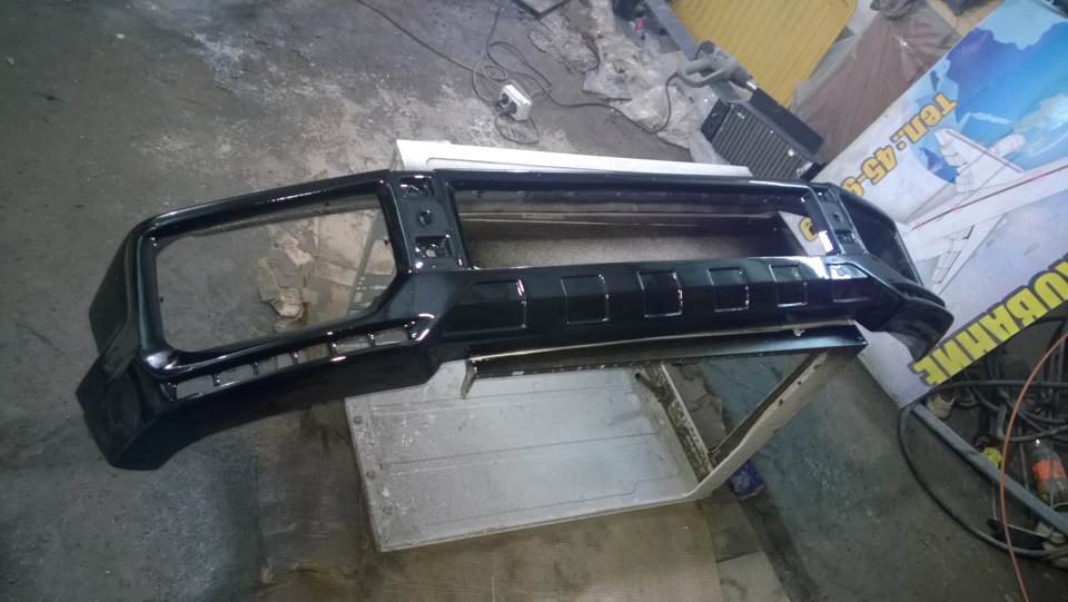 После покраски, но еще не собранный — Mercedes-Benz G-Class (W463 1G)