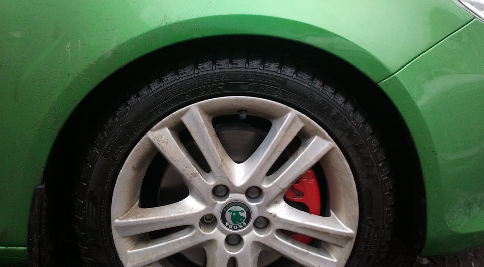 Спереди. ПОСЛЕ — Skoda Fabia RS Mk2