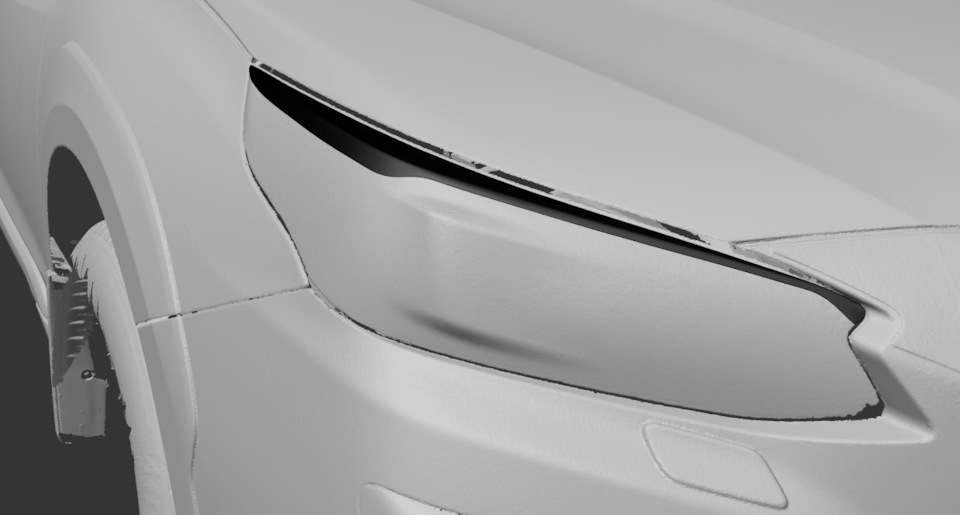 как это выглядит в 3d — Subaru Outback (BT)
