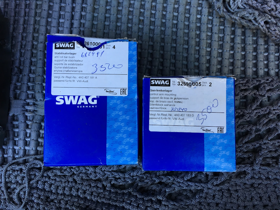 SWAG — Audi 100 (C4). Запчасти на фото: 261000, 4A0407181A, 4A0407183D