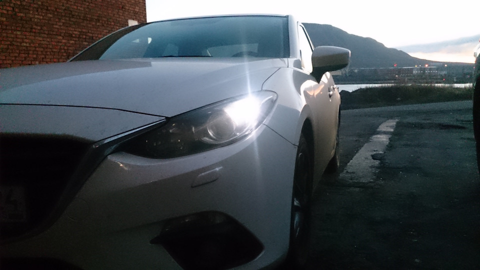 Mazda 3 Габаритные огни — Mazda 3 (3G) BM