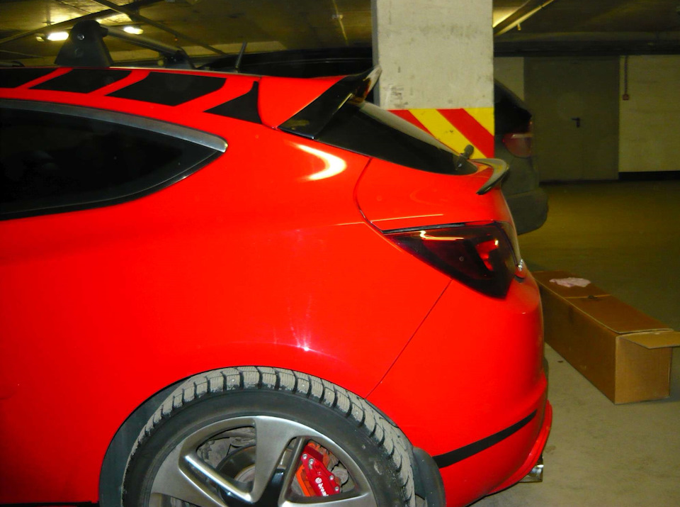 Photo from the logbook Opel Astra J GTC