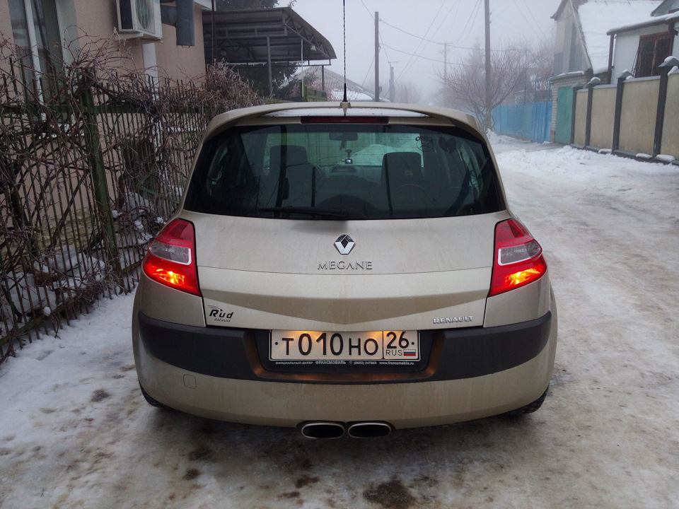 Фото в бортжурнале Renault Megane II