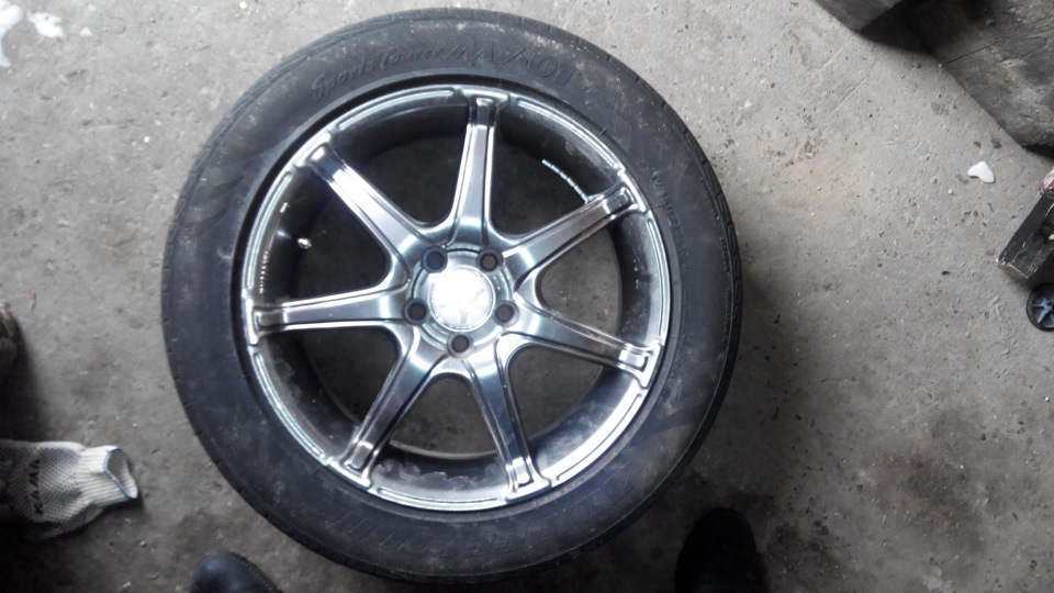 Bridgestone Sports Tourer MY-01 — Subaru Impreza (GD/GG). Запчасти на фото: Bridgestone Sports Tourer MY01