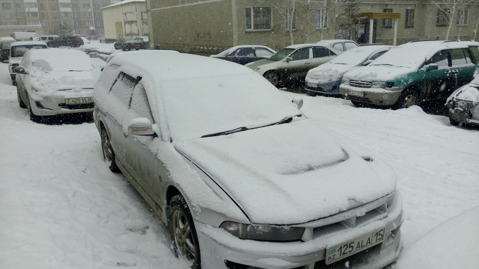 Прекрасная погода для занятий пепелацем)) — Mitsubishi Legnum