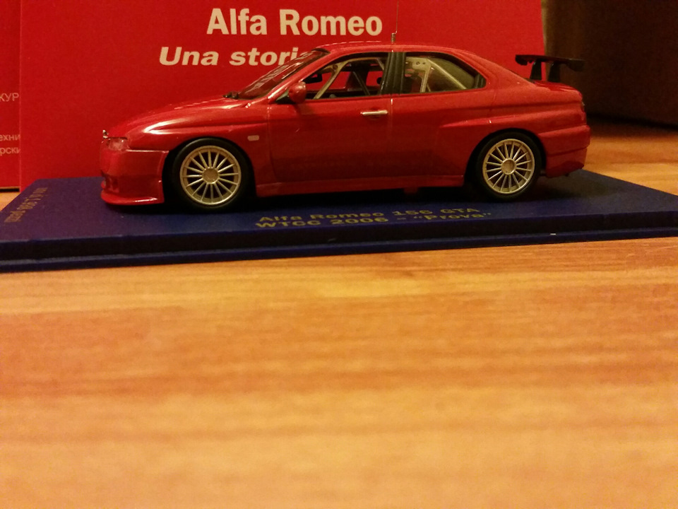 Photo from the logbook Alfa Romeo 156