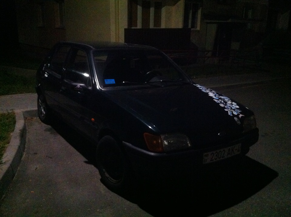 Фото в бортжурнале Ford Fiesta (Mk III)
