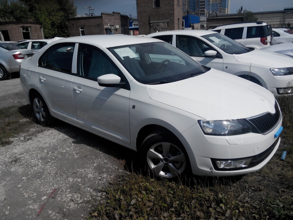 Фото в бортжурнале Skoda Rapid (1G)