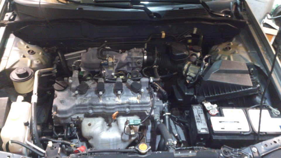 Photo from the logbook Nissan Almera II (N16)