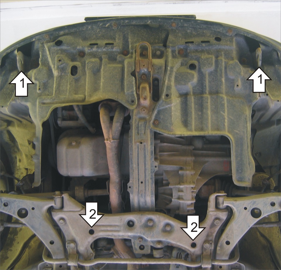 Автомобиль без защиты — Toyota Corolla (110)