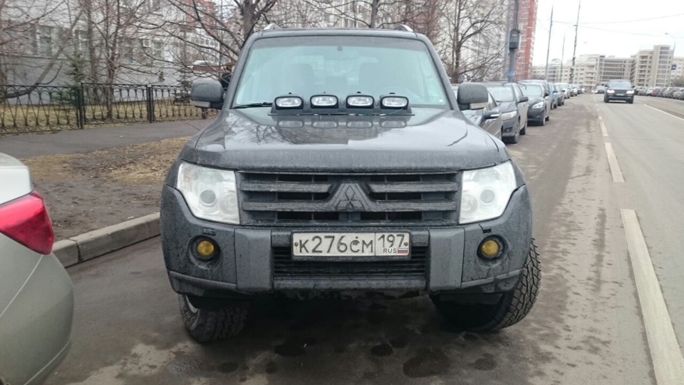 Фото в бортжурнале Mitsubishi Pajero (4G)