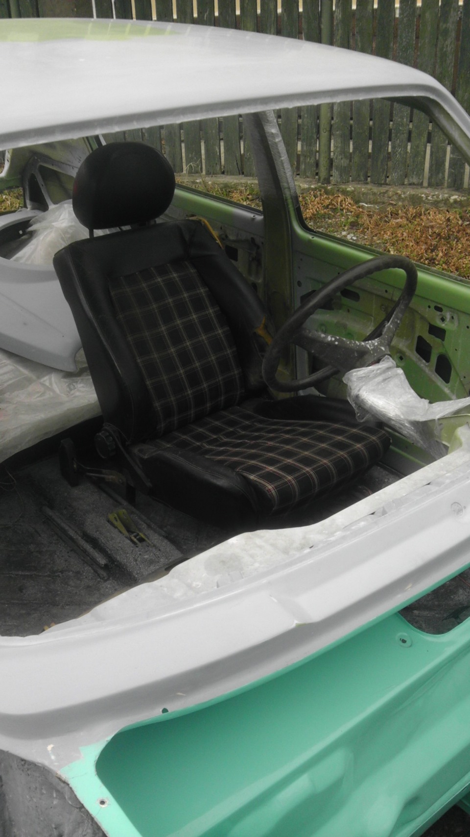 зато ехал с комфортом) — Volkswagen Golf Mk1