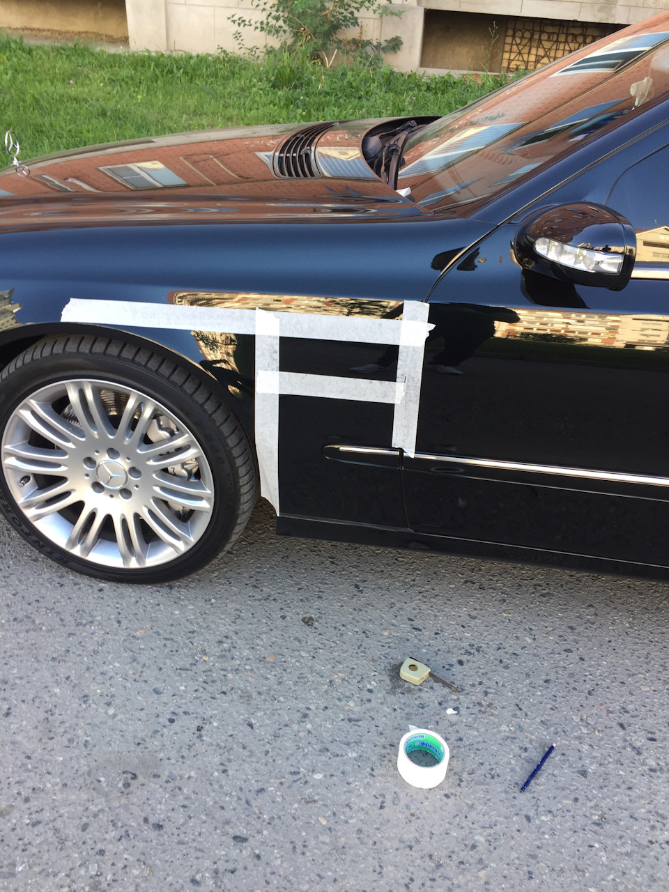 Фото в бортжурнале Mercedes-Benz E-Class (W211)