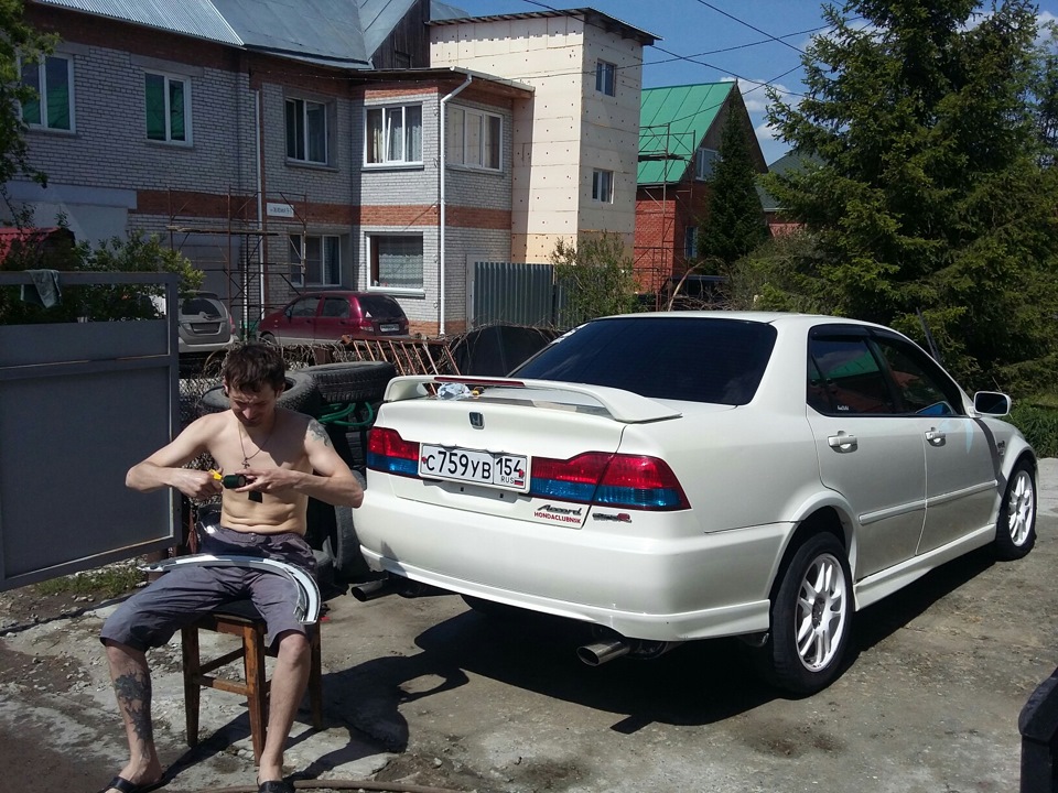 Фото в бортжурнале Honda Accord (6G)