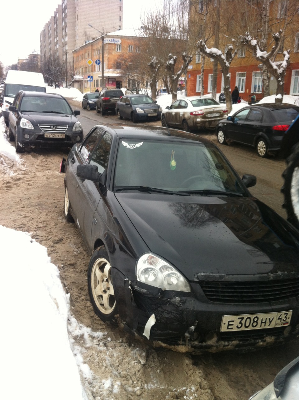Photo from the logbook Lada Priora sedan