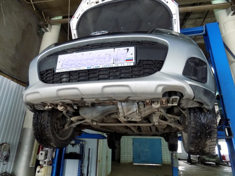 Подождали, повисели:-) — Lada Kalina Cross