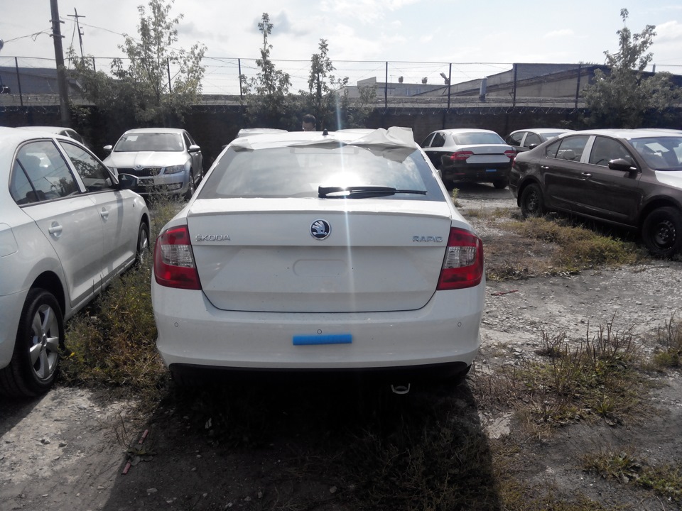 Фото в бортжурнале Skoda Rapid (1G)
