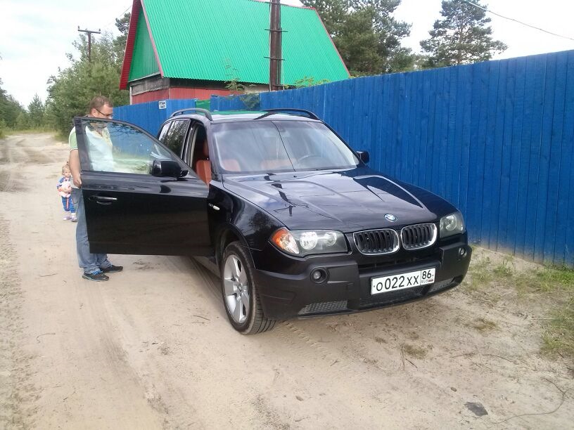презентую супруге — BMW X3 (E83)